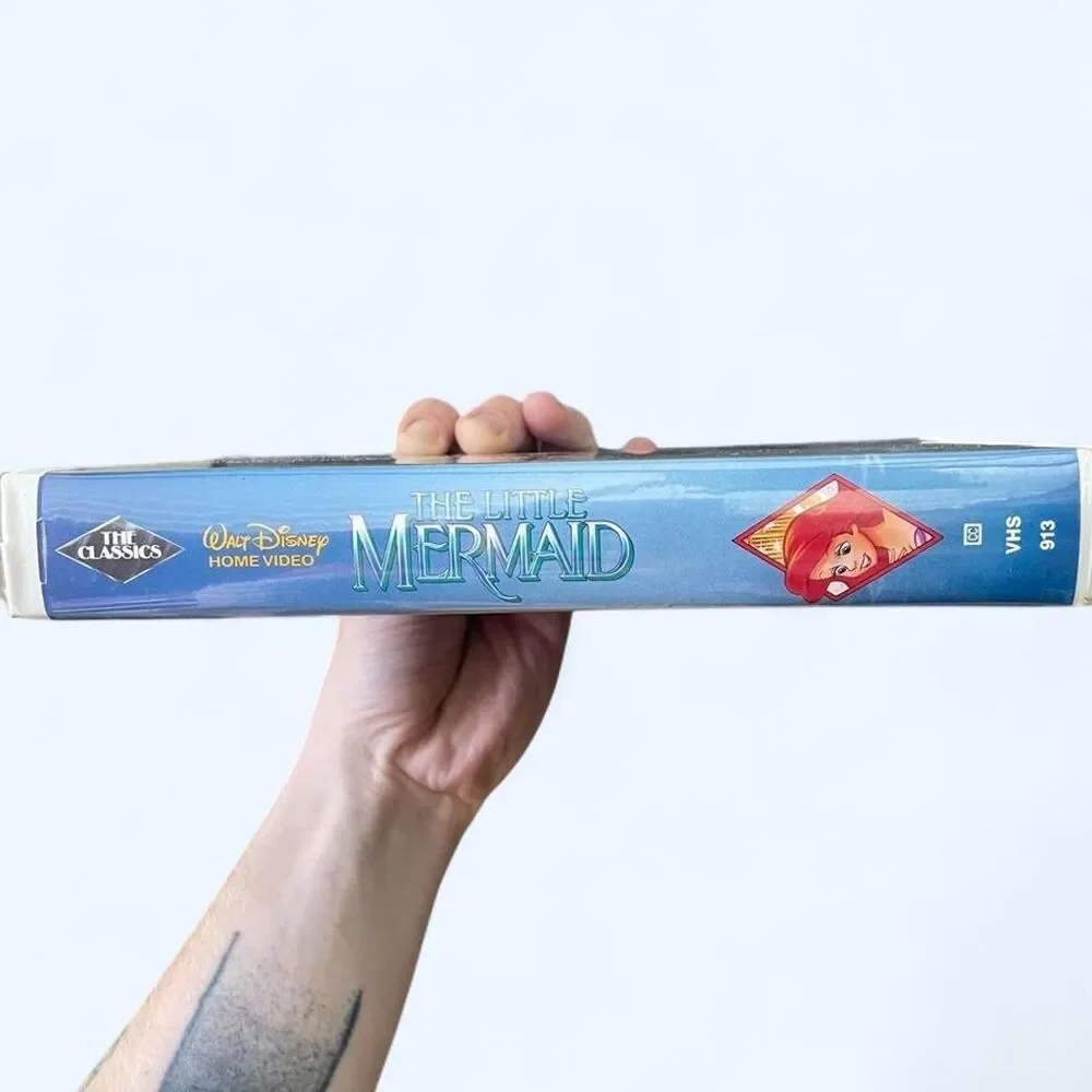 Rare Banned Cover “The Little Mermaid” vintage VHS